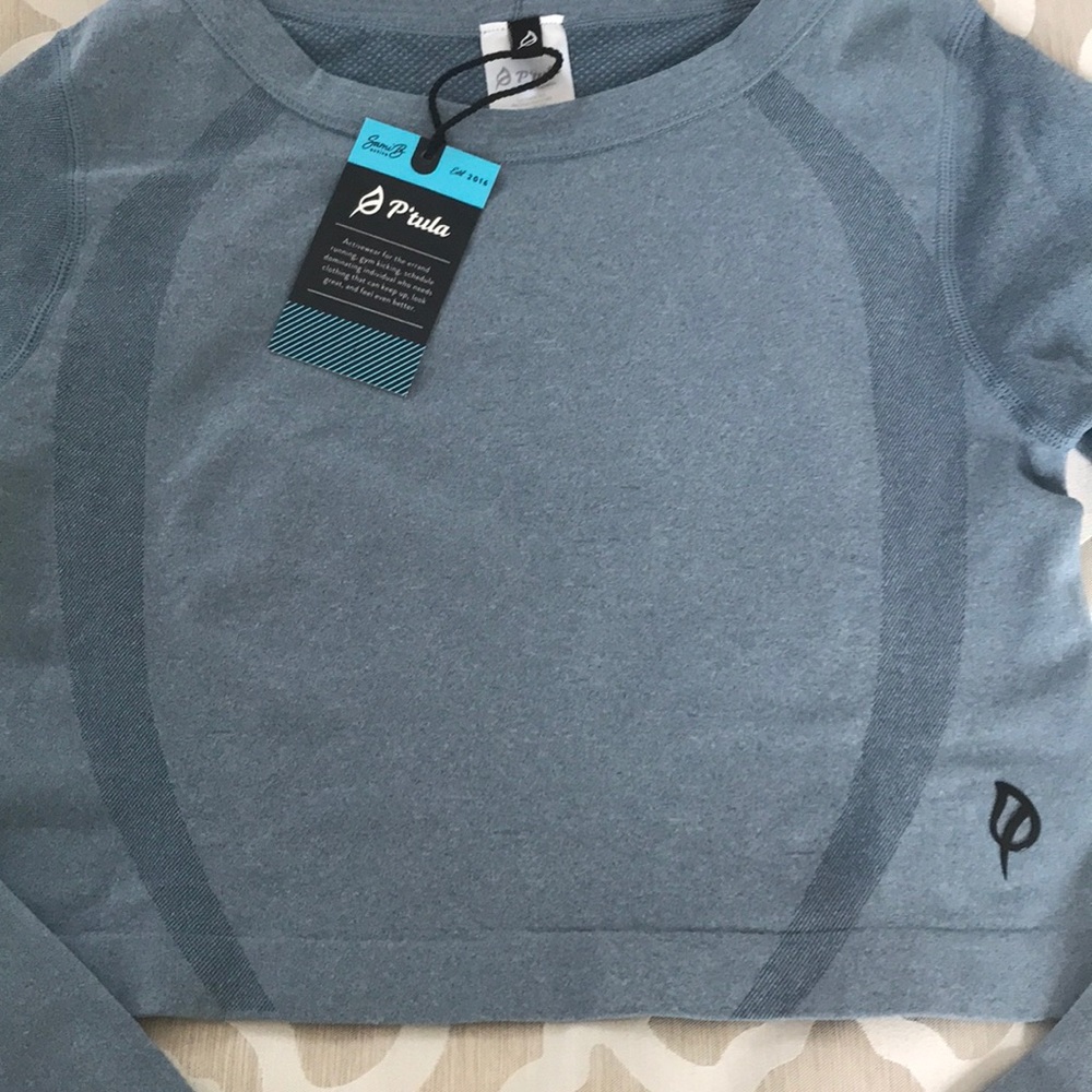 P’tula Invigorate Seamless Crop Top - NWT - Picture 6 of 8